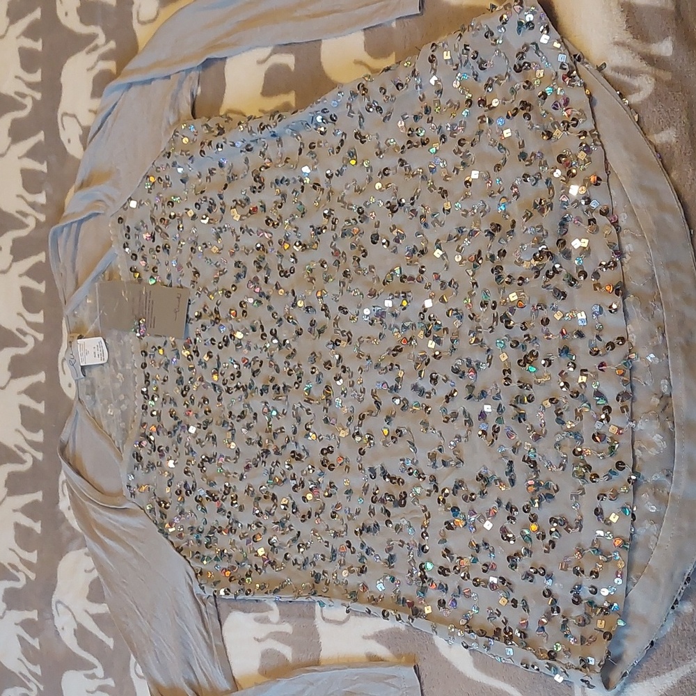 Sequin blouse